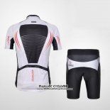 2010 Maillot Ciclismo Nalini Noir et Blanc Manches Courtes et Cuissard