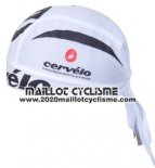 2013 Cervelo Foulard Ciclismo Blanc