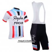 2013 Maillot Ciclismo Rapha Blanc Manches Courtes et Cuissard