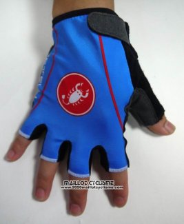 2015 Castelli Gants Ete Ciclismo Bleu et Noir