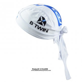 2015 FDJ Foulard Ciclismo Blanc