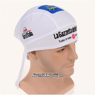 2015 Giro D'italie Foulard Ciclismo Blanc