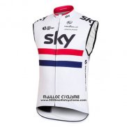 2016 Gilet Coupe-vent Sky Blanc et Rouge