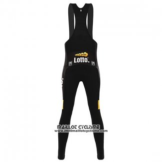 2016 Maillot Ciclismo Lotto NL Jumbo Jaune et Noir4 Manches Longues et Cuissard