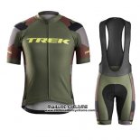 2016 Maillot Ciclismo Trek Bontrager Vede Militare Manches Courtes et Cuissard