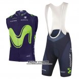 2017 Gilet Coupe-vent Movistar Noir