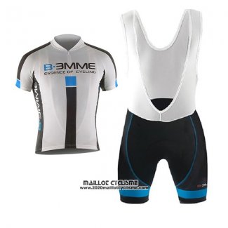 2017 Maillot Ciclismo Biemme Identity Blanc Manches Courtes et Cuissard