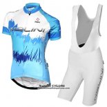 2017 Maillot Ciclismo Femme Nalini Sfiziosa Celsete Manches Courtes et Cuissard