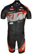 2018 Maillot Ciclismo KTM Orange Manches Courtes et Cuissard