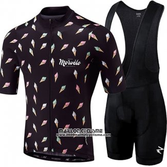 2018 Maillot Ciclismo Morvelo Noir Manches Courtes et Cuissard