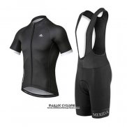 2020 Maillot Ciclismo Merida Noir Manches Courtes et Cuissard