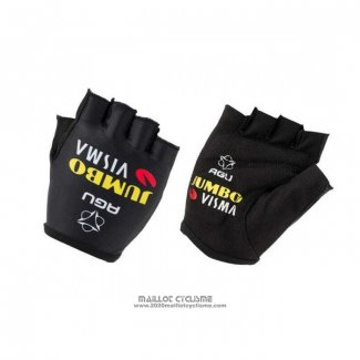 2021 Jumbo Visma Gants Ete Cyclisme