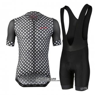 2021 Maillot Cyclisme Le Col Gris Manches Courtes et Cuissard