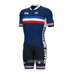 2022 Maillot Cyclisme France Bleu Manches Courtes et Cuissard 2022 Maillot Cyclisme France Bleu Manches Courtes et Cuissard