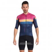 2022 Maillot Cyclisme Nalini Violet Manches Courtes et Cuissard