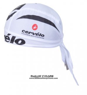 2012 Cervelo Foulard Ciclismo Blanc