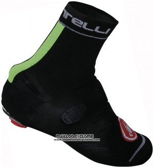 2014 Castelli Couver Chaussure Ciclismo Noir et Vert