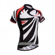 2014 Maillot Ciclismo Fox Cyclingbox Noir et Blanc Manches Courtes et Cuissard