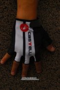 2015 Castelli Gants Ete Ciclismo Blanc