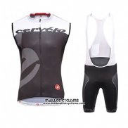 2016 Gilet Coupe-vent Castelli Noir et Blanc