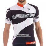 2016 Maillot Ciclismo Pinarello Blanc et Marron Manches Courtes et Cuissard
