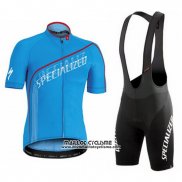 2016 Maillot Ciclismo Specialized Azur Manches Courtes et Cuissard