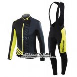 2016 Maillot Ciclismo Specialized Noir Manches Longues et Cuissard