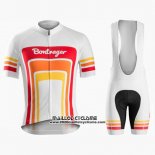 2016 Maillot Ciclismo Trek Bontrager Rouge et Blanc Manches Courtes et Cuissard