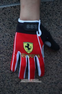 2017 Ferrari Gants Doigts Longs Ciclismo