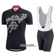 2017 Maillot Ciclismo Femme Gore Element Digi Noir Manches Courtes et Cuissard