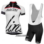 2017 Maillot Ciclismo Femme Nalini Classic Blanc Manches Courtes et Cuissard