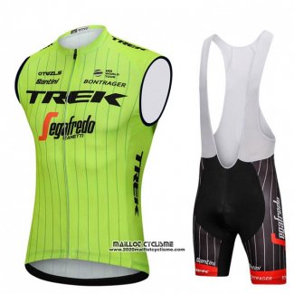 2018 Gilet Coupe-vent Trek Segafredo Vert