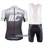 2018 Maillot Ciclismo Cipollini Shading Gris Manches Courtes et Cuissard