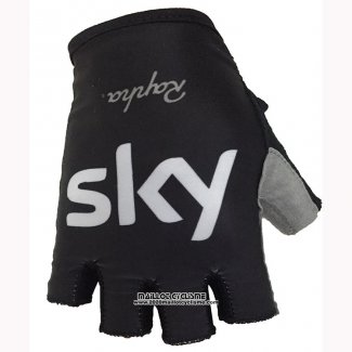 2018 Sky Gants Ete Ciclismo Noir Blanc