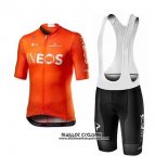2020 Maillot Ciclismo Ineos Orange Manches Courtes et Cuissard