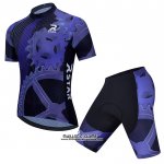2021 Maillot Cyclisme R Star Violet Manches Courtes et Cuissard 2021 Maillot Cyclisme R Star Violet Manches Courtes et Cuissard