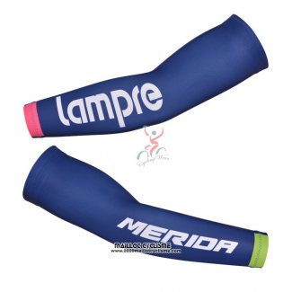 2014 Lampre Manchettes Ciclismo Bleu