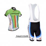 2014 Maillot Ciclismo Cannondale Champion Nouvelle Zelande Manches Courtes et Cuissard