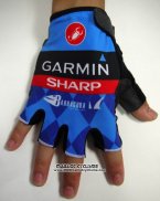2015 Garmin Gants Ete Ciclismo Noir et Bleu