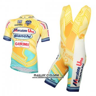 2016 Maillot Ciclismo Mercatone Uno Jaune Manches Courtes et Cuissard