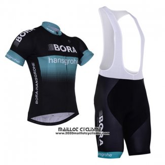 2017 Maillot Ciclismo Bora Noir Manches Courtes et Cuissard