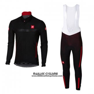 2017 Maillot Ciclismo Castelli Noir Manches Longues et Cuissard