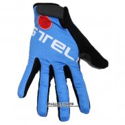 2020 Castelli Gants Doigts Longs Bleu Noir