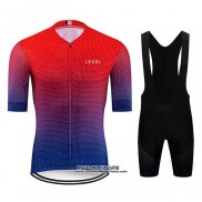 2020 Maillot Ciclismo Le Col Rouge Bleu Manches Courtes et Cuissard