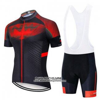 2020 Maillot Ciclismo Northwave Rouge Noir Manches Courtes et Cuissard