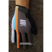 2020 Sportful Gants Doigts Longs Gris