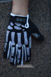 Skull Gants Doigts Longs Ciclismo Noir et Gris