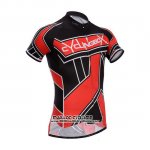 2014 Maillot Ciclismo Fox Cyclingbox Rouge et Noir Manches Courtes et Cuissard 2014 Maillot Ciclismo Fox Cyclingbox Rouge et Noir Manches Courtes et Cuissard