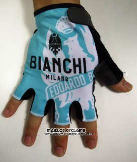 2015 Bianchi Gants Ete Ciclismo Noir et Blanc