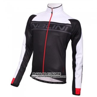 2016 Maillot Ciclismo Nalini Blanc et Noir Manches Longues et Cuissard